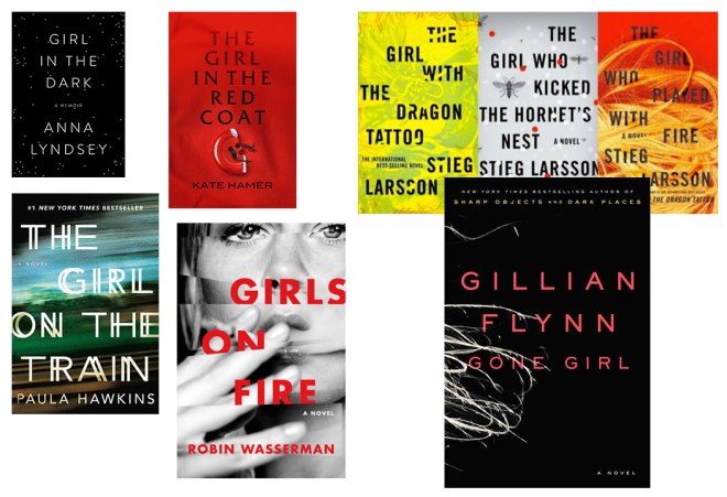Collection of cover images with "Girl" in the title.